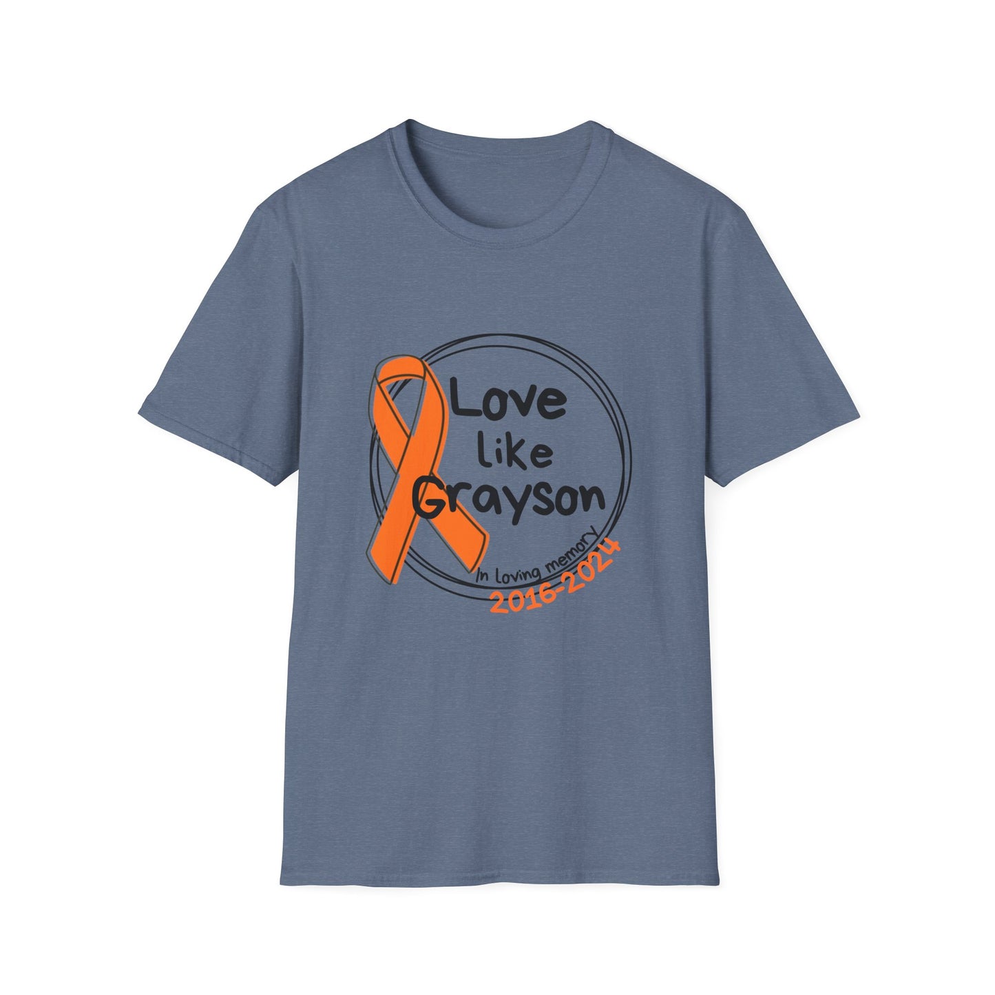 Love Like Grayson Front & Back | Unisex Softstyle T-Shirt