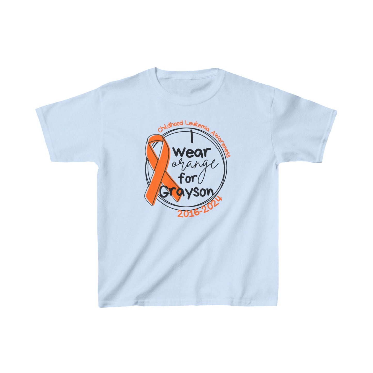 Kids | I Wear Orange for Grayson | One Sided