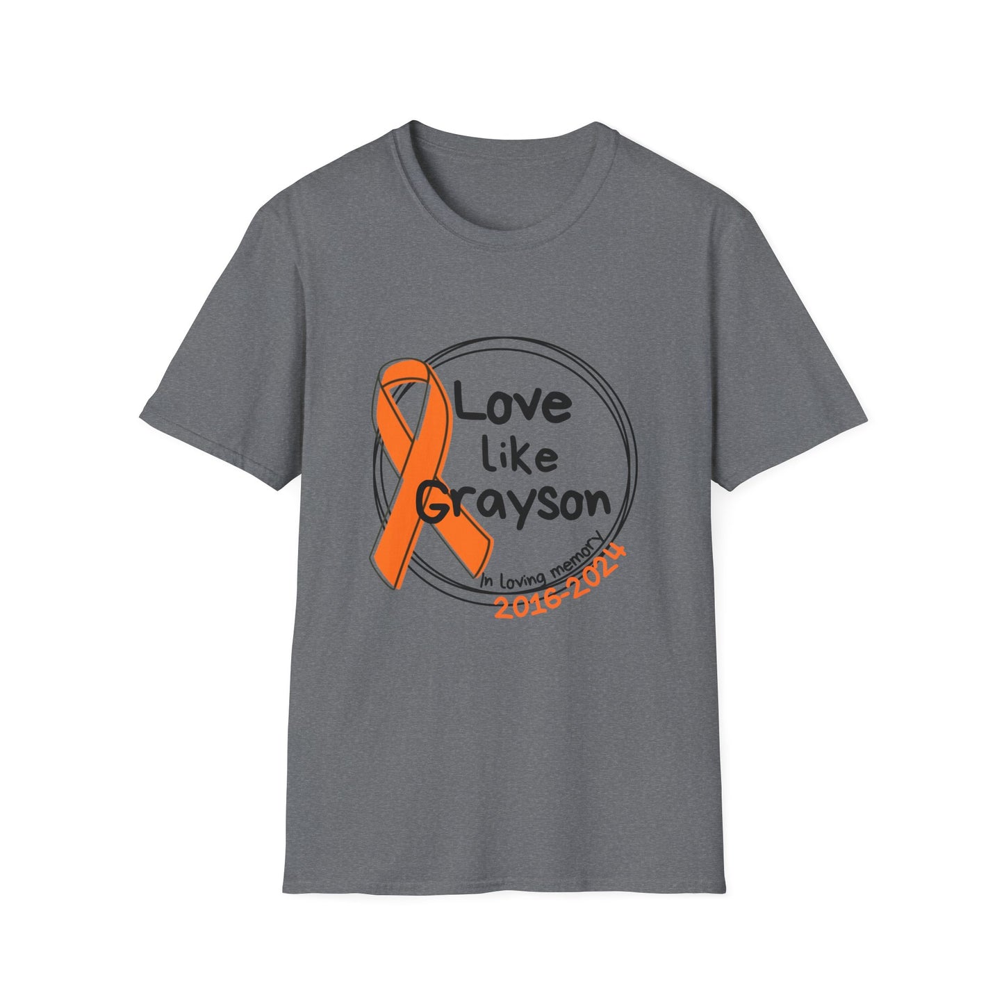 Love Like Grayson Front & Back | Unisex Softstyle T-Shirt