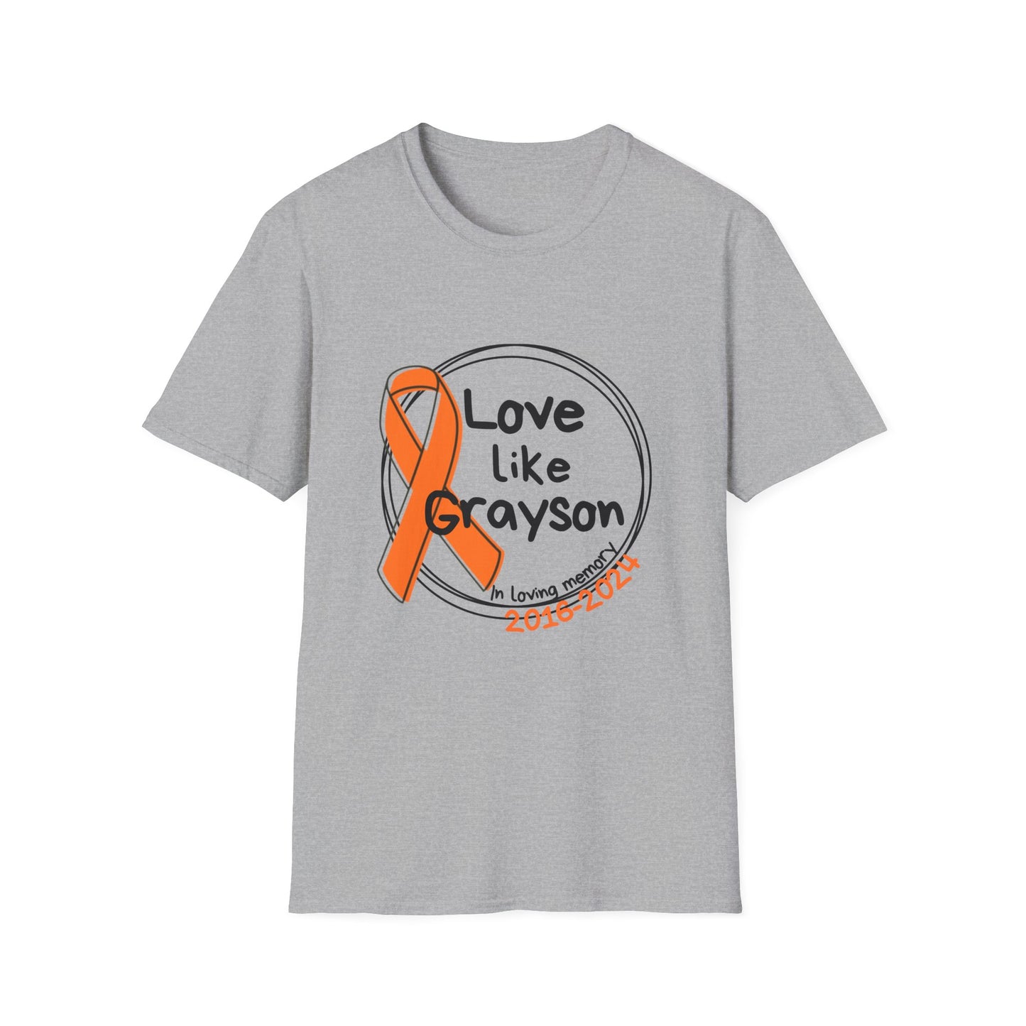 Love Like Grayson Front & Back | Unisex Softstyle T-Shirt