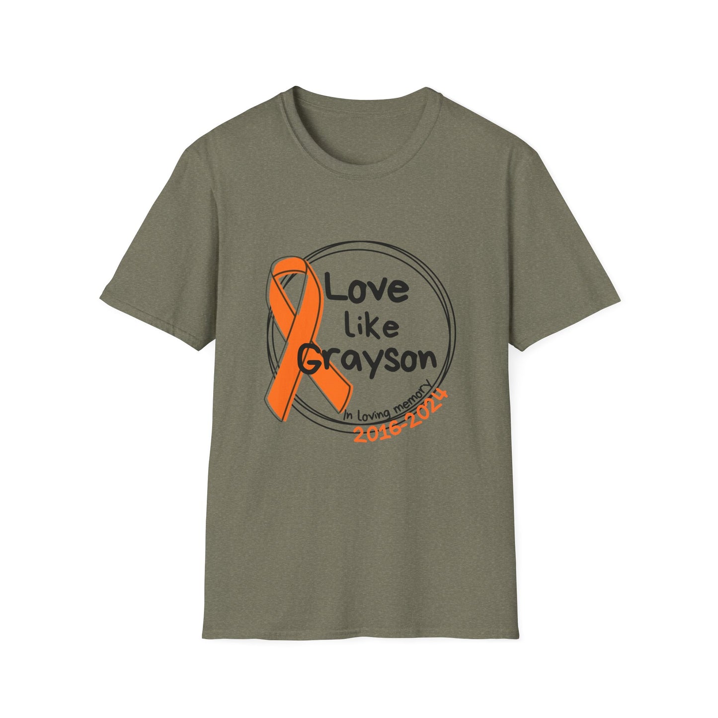 Love Like Grayson Front Only | Unisex Softstyle T-Shirt