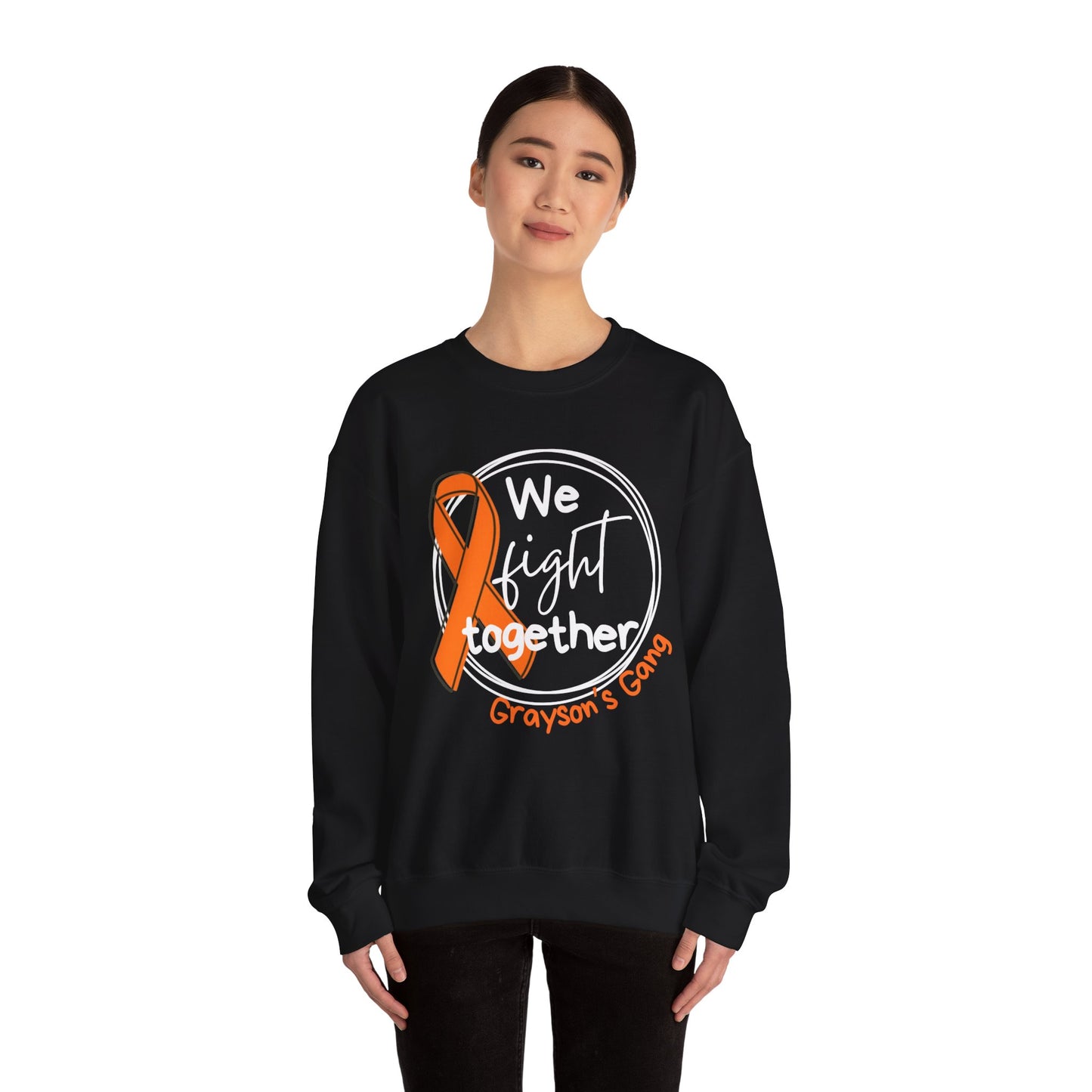 The Cold Weather Supporter | Unisex Heavy Blend™ Crewneck Sweatshirt